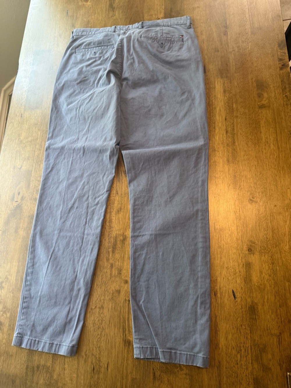 Tommy Hilfiger Slate Blue Straight Fit Chino Pants